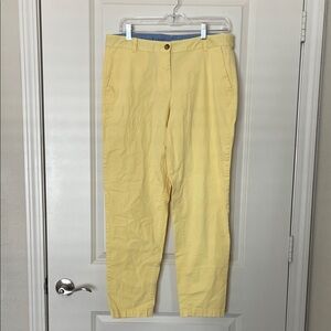 Talbot’s Women Chino Pant-Yellow